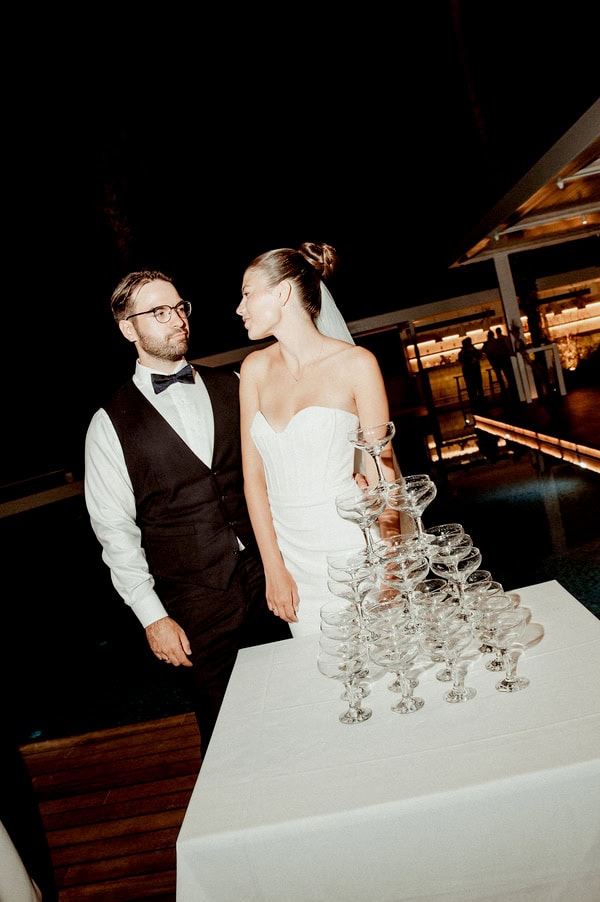 Romantic Summer Wedding White Flower Arrangements