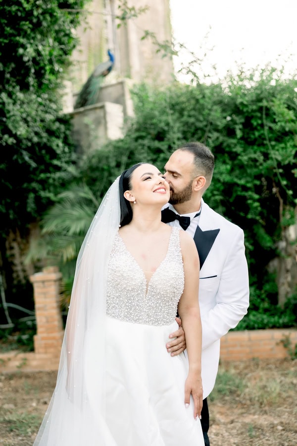 Romantic Summer Wedding With White And Gold Details