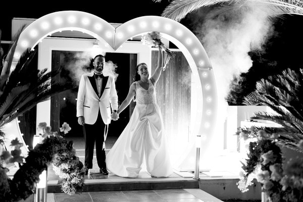 Romantic Summer Wedding With White And Gold Details