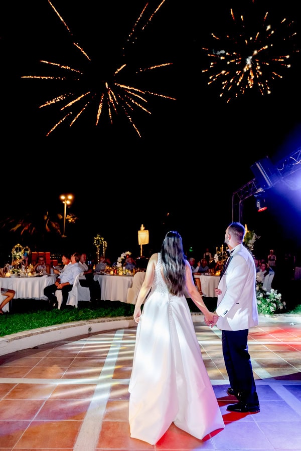 Romantic Summer Wedding With White And Gold Details