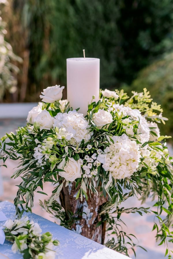 Romantic Wedding With White Florals