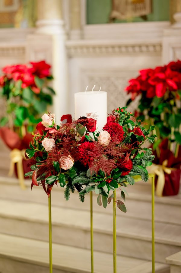 Romantic Winter Wedding Festive Decoration