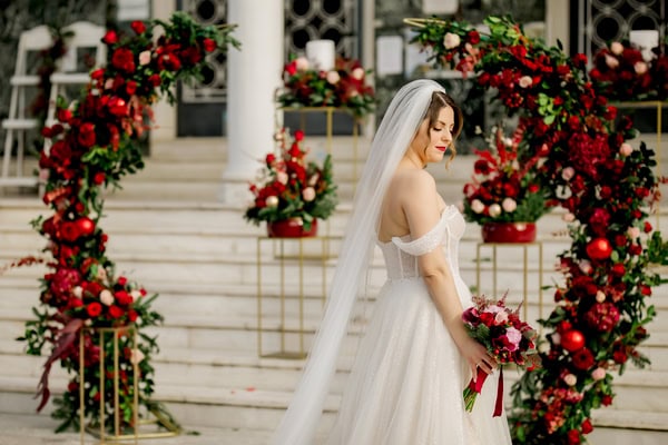 Romantic Winter Wedding Festive Decoration