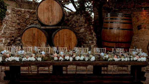 Rustic Chic Wedding Pate Romantic Wedding Wine Museum Vineyard