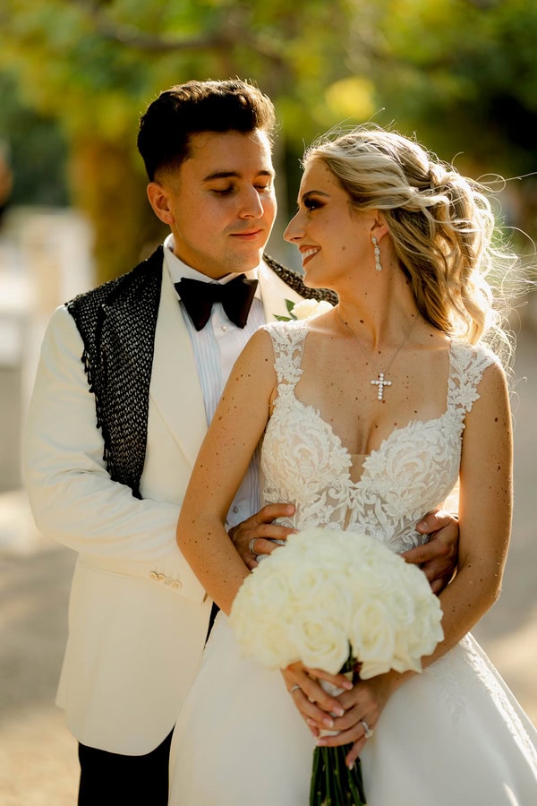 Aegean Inspired Coastal Elegant Wedding