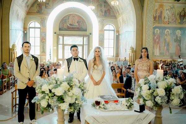 Aegean Inspired Coastal Elegant Wedding