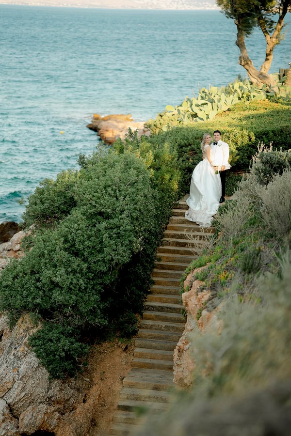 Aegean Inspired Coastal Elegant Wedding