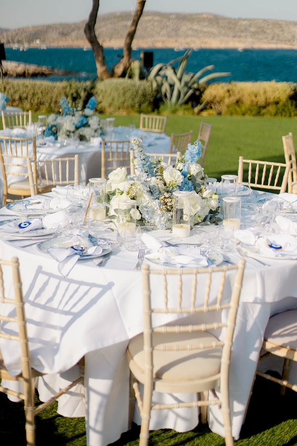 Aegean Inspired Coastal Elegant Wedding