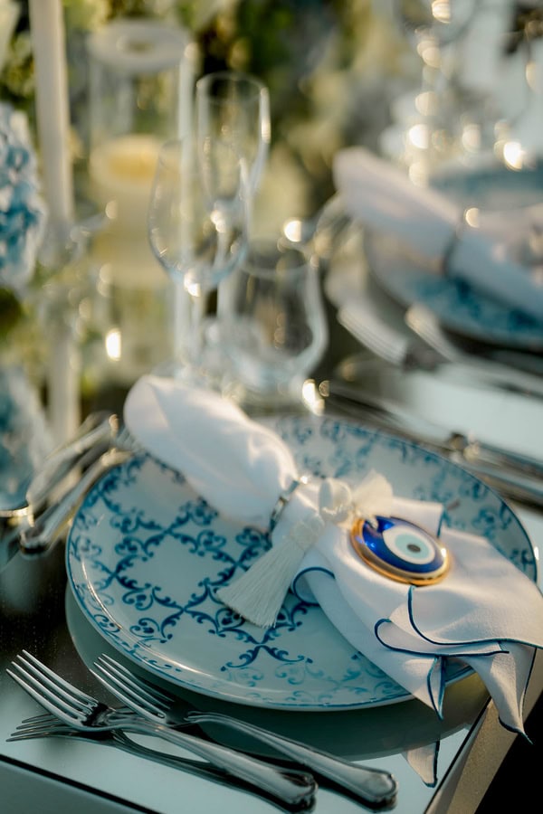 Aegean Inspired Coastal Elegant Wedding