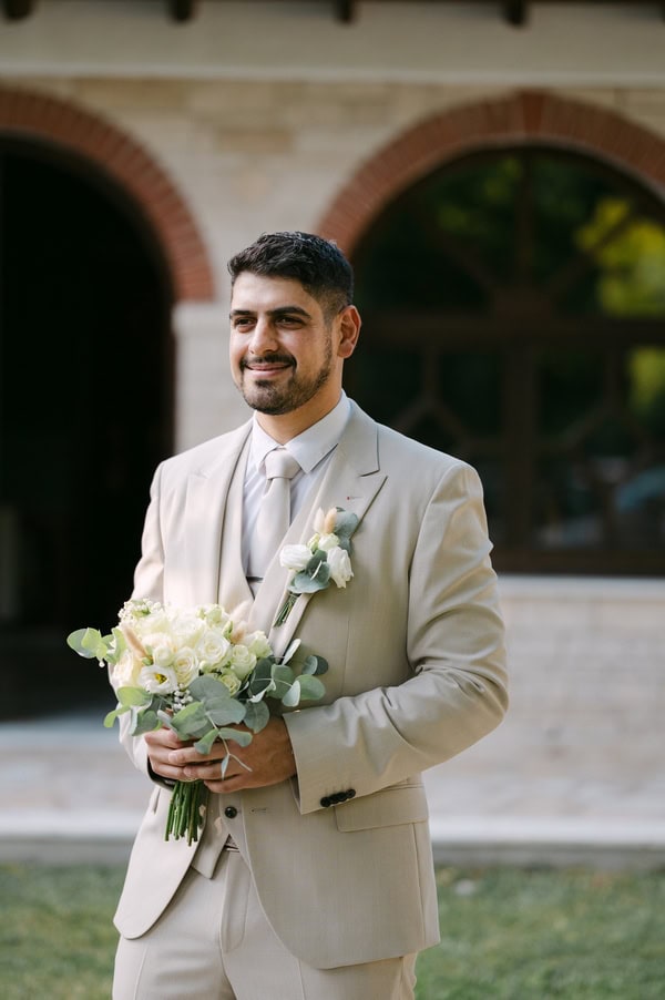 Boho Chic Wedding White Details Kozani