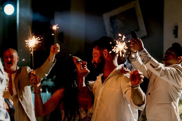 Chic Wedding All White Blooms