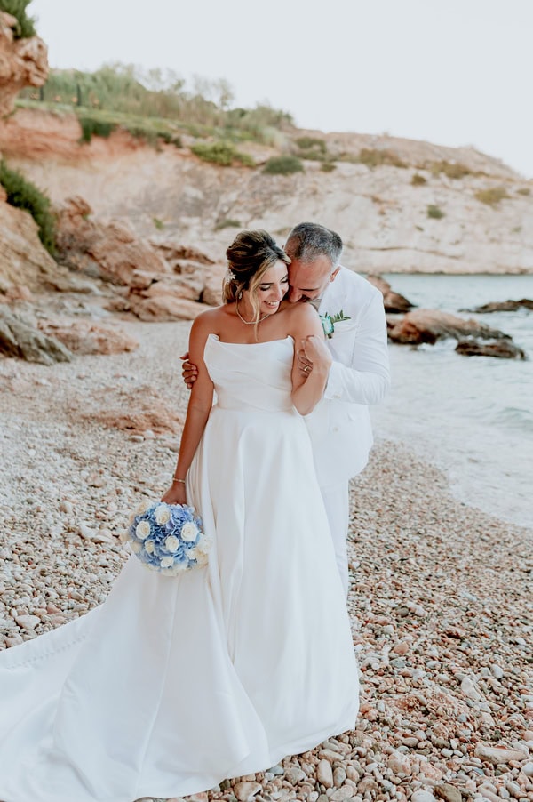 Coastal Wedding Athenian Riviera Romantic Details