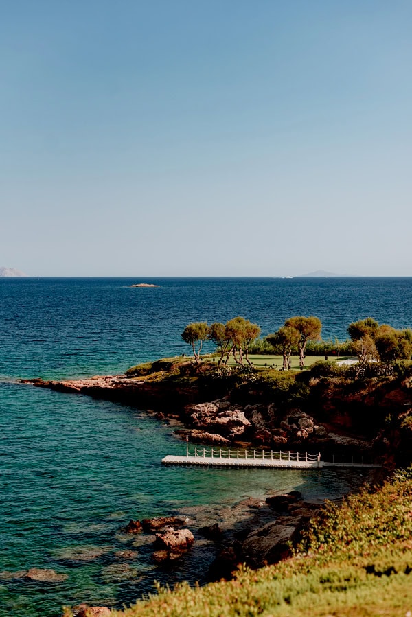 Coastal Wedding Athenian Riviera Romantic Details