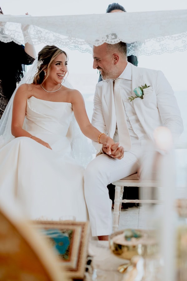 Coastal Wedding Athenian Riviera Romantic Details