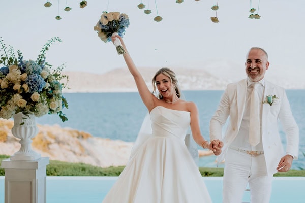 Coastal Wedding Athenian Riviera Romantic Details