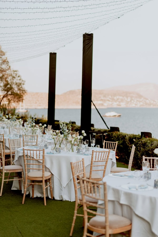 Coastal Wedding Athenian Riviera Romantic Details