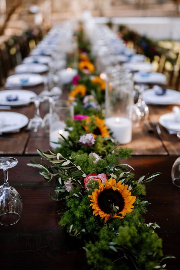 Decor Ideas For A Rustic Chic Wedding In Olive Groves