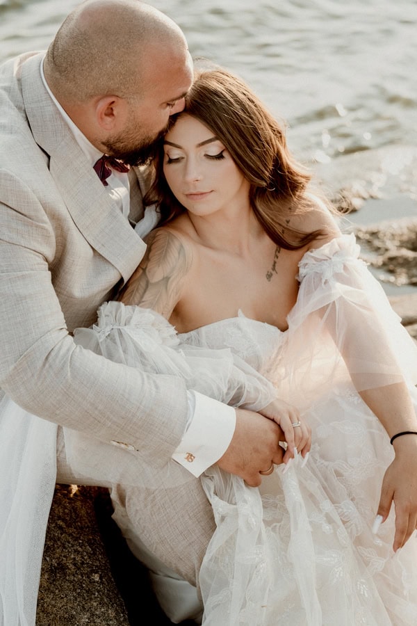 Drama Romantic Floral Wedding