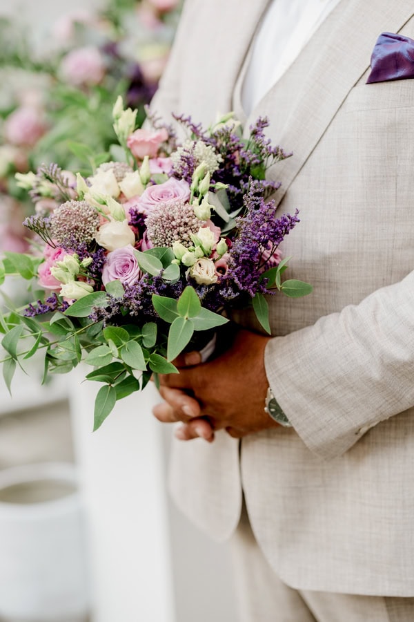Drama Romantic Floral Wedding