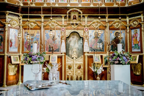 Drama Romantic Floral Wedding