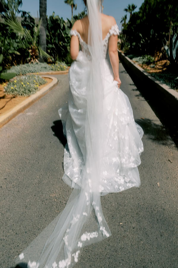Dreamy Seaside Wedding Crete Vibrant Flowers