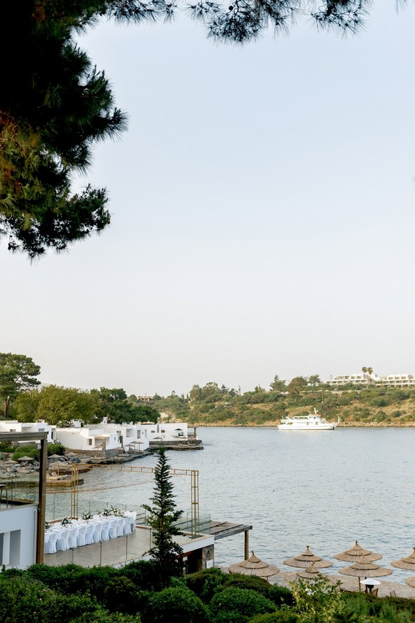 Romantic Destination Wedding Minos Beach Art Hotel Crete