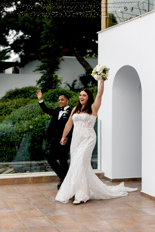 Romantic Destination Wedding Minos Beach Art Hotel Crete