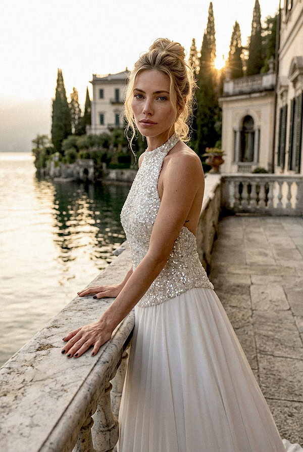 Romantic Modern Bridal Collection Alkmini Atelier