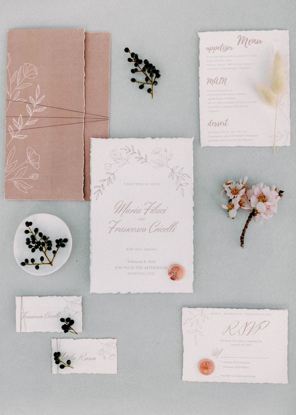 Romantic Styled Shoot Snowy Setting