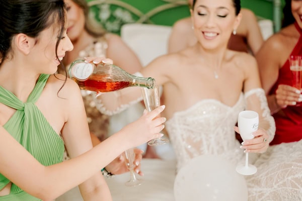 Romantic Summer Wedding Larisa White Details