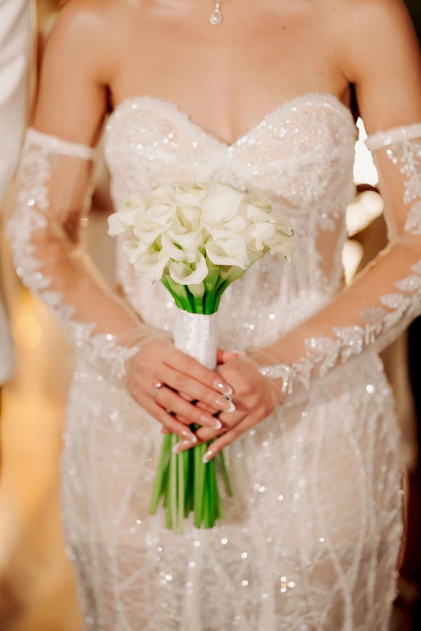 Romantic Summer Wedding Larisa White Details