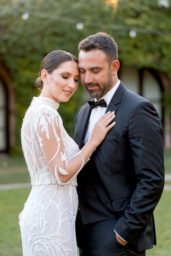 Romantic Wedding Athens White Flowers