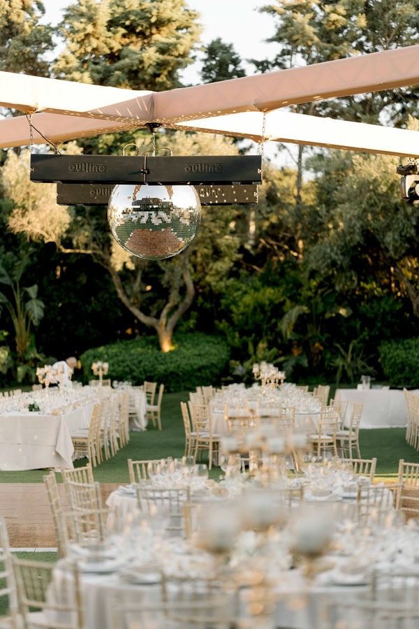 Romantic Wedding Orizontes Estate All White Florals