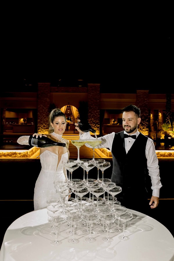 Romantic Wedding Orizontes Estate All White Florals