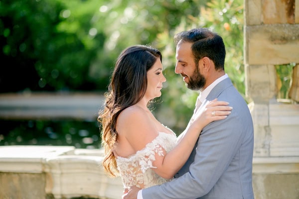 Romantic White Details Wedding In Chios