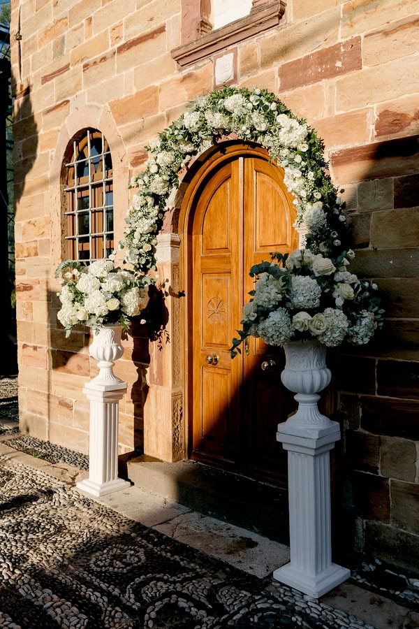 Romantic White Details Wedding In Chios