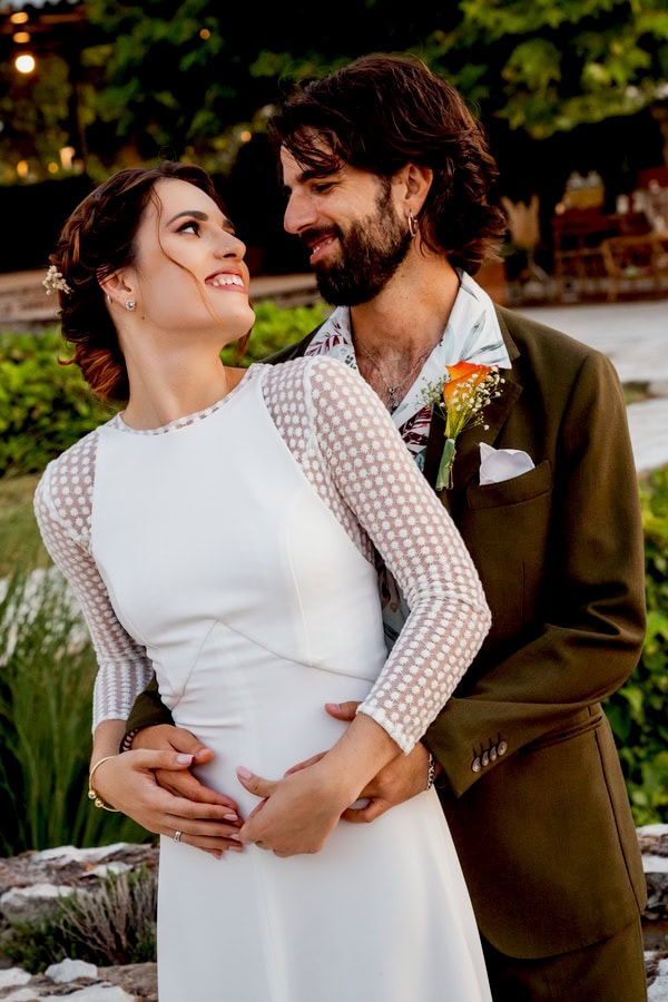 Summer Civil Wedding Full Of Color And Feeling