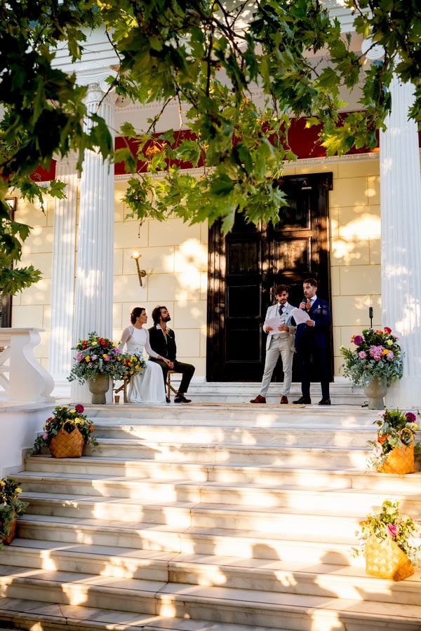 Summer Civil Wedding Full Of Color And Feeling