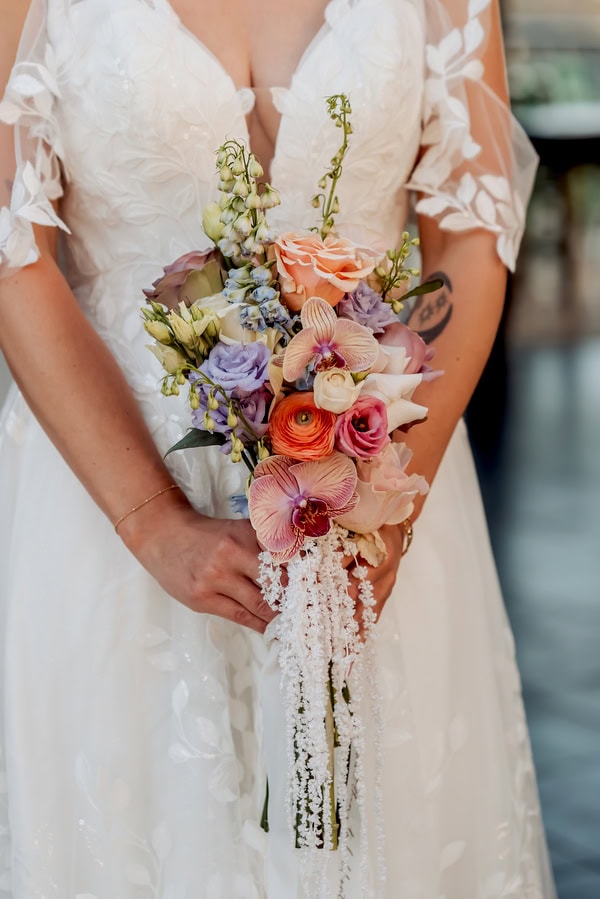 Summer Destination Wedding Chania Pastel Romantic Style