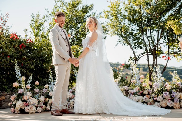 Summer Destination Wedding Chania Pastel Romantic Style