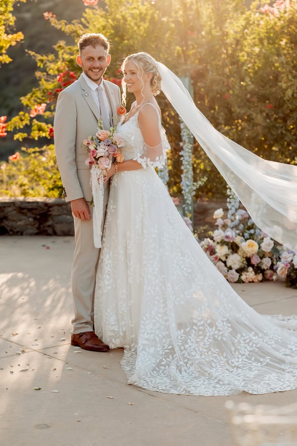Summer Destination Wedding Chania Pastel Romantic Style