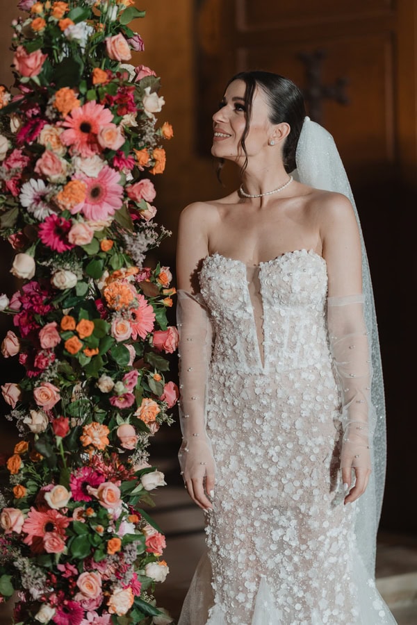Summer Wedding Ierapetra Beautiful Colorful Flowers