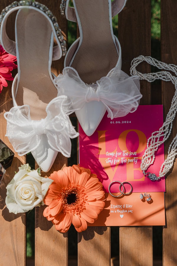 Summer Wedding Ierapetra Beautiful Colorful Flowers