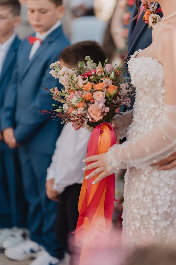 Summer Wedding Ierapetra Beautiful Colorful Flowers