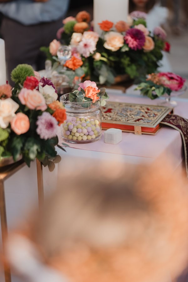 Summer Wedding Ierapetra Beautiful Colorful Flowers
