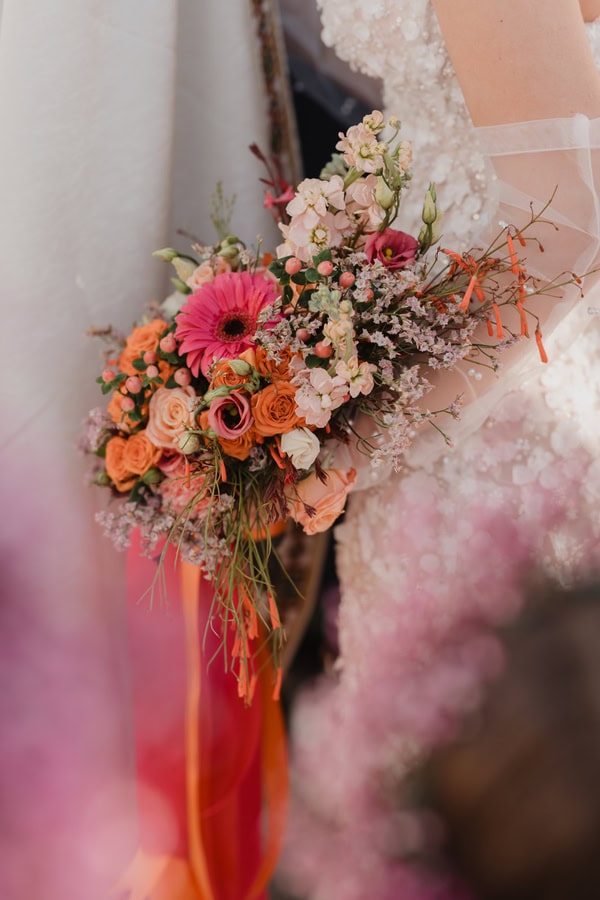 Summer Wedding Ierapetra Beautiful Colorful Flowers