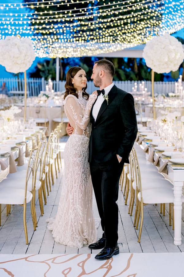 Summer Wedding White Palette Romantic Details