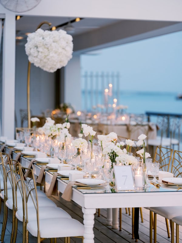 Summer Wedding White Palette Romantic Details