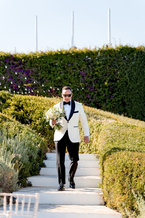 Ultra Romantic Wedding Athens White Floral Design