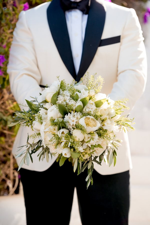 Ultra Romantic Wedding Athens White Floral Design